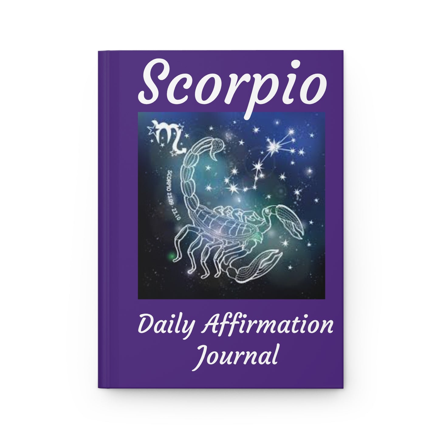 Scorpio Daily Affirmation Hardcover Journal Matte