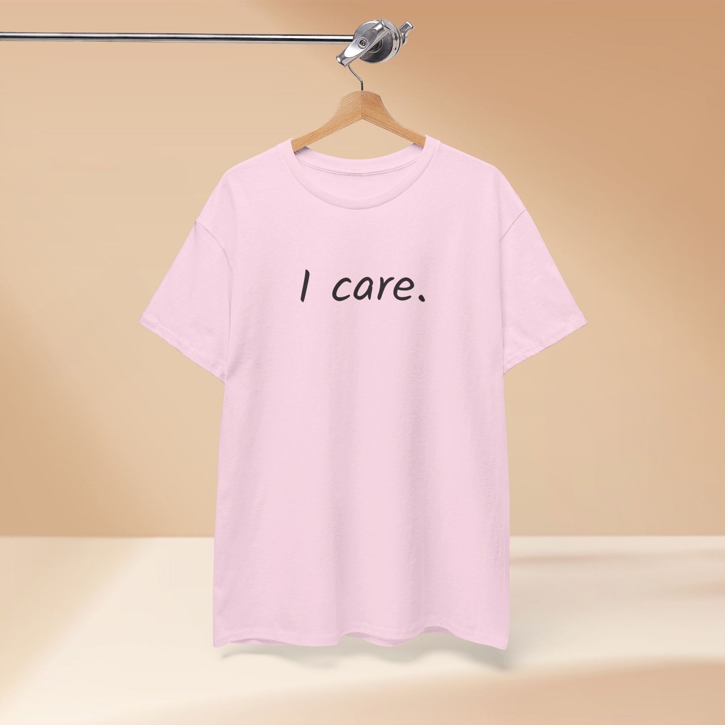 I Care Unisex Heavy Cotton Tee