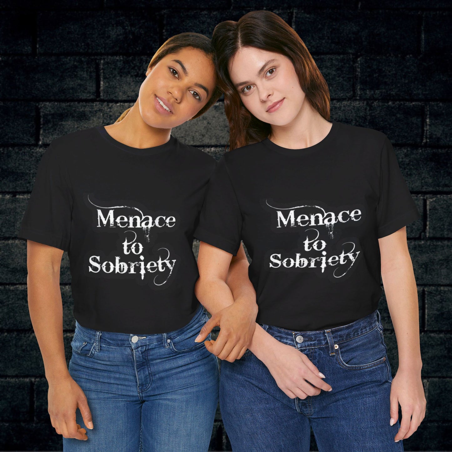 Menace To Sobriety Unisex Jersey Short Sleeve Tee