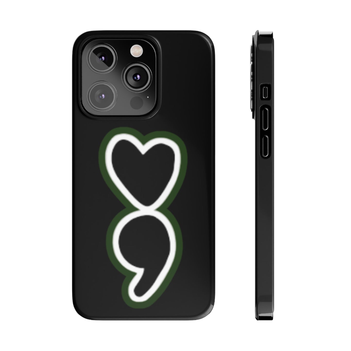 Semi-Colin Slim Phone Cases