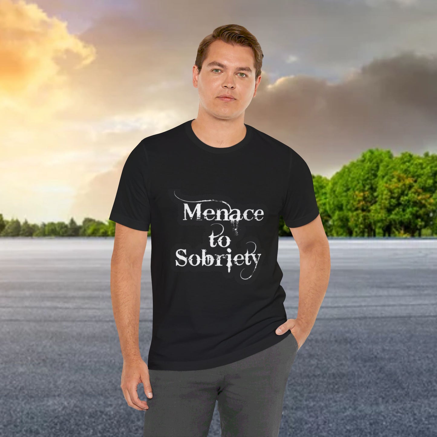 Menace To Sobriety Unisex Jersey Short Sleeve Tee