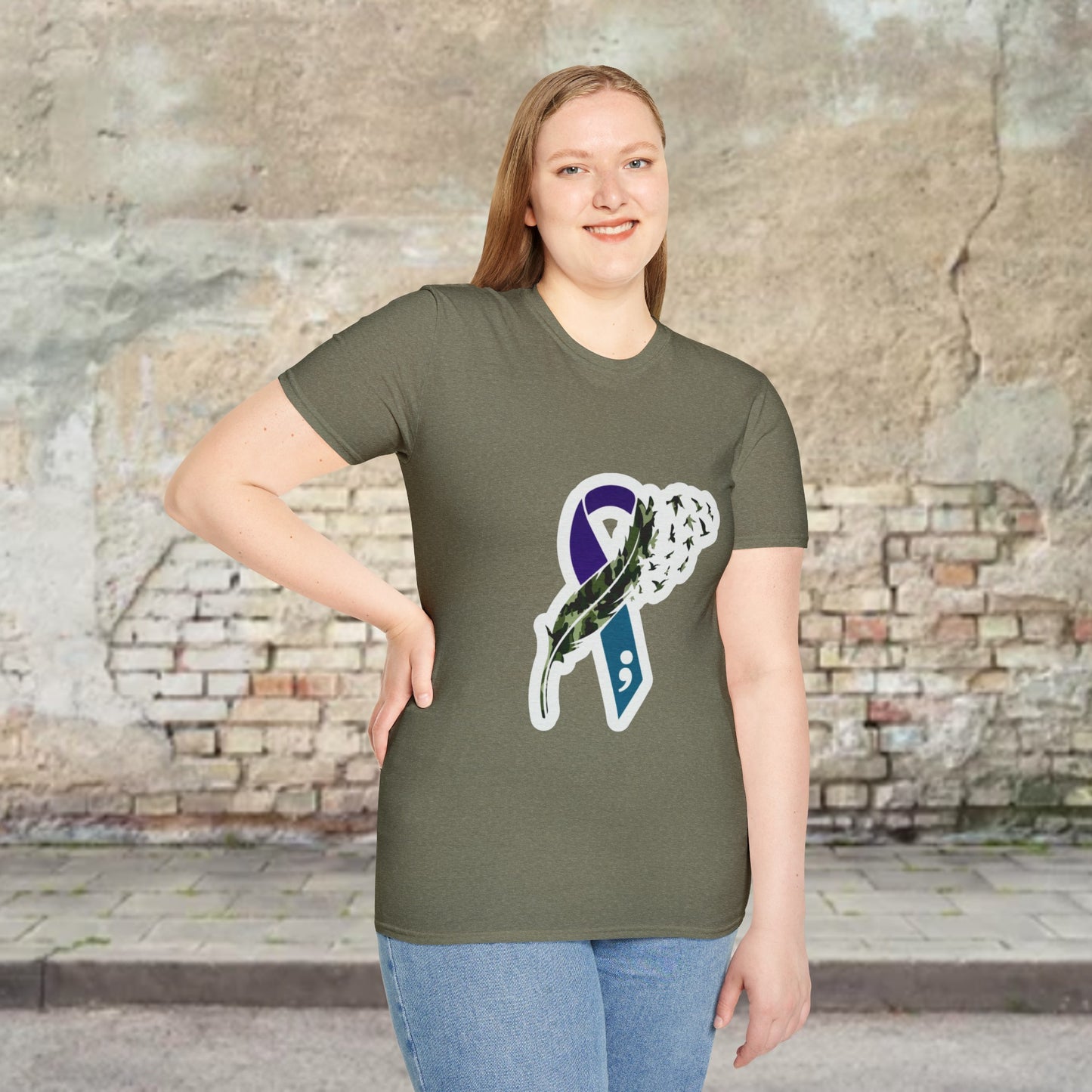 Suicide Awareness Unisex Softstyle T-Shirt