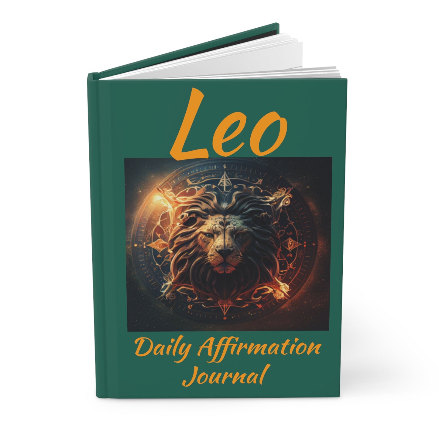 Leo Daily Affirmation Hardcover Journal Matte