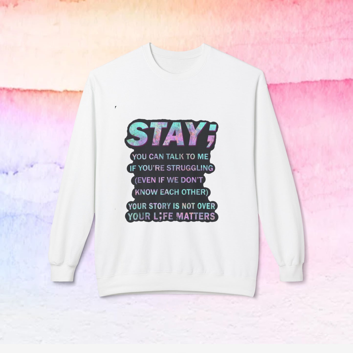 You Matter Unisex Midweight Fleece Crewneck Sweatshirt