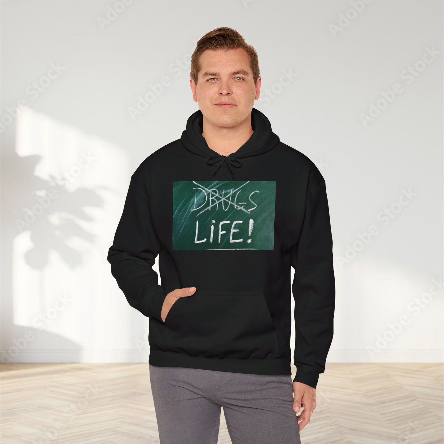 Choose Life Unisex Heavy Blend™ Hooded Sweatshirt