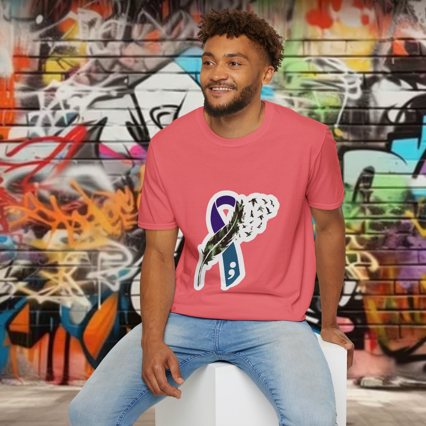 Suicide Awareness Unisex Softstyle T-Shirt