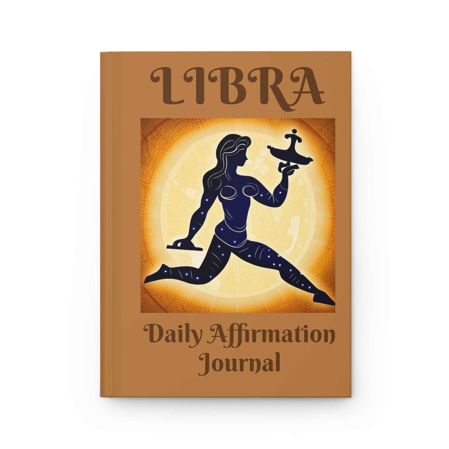 Libra Daily Affirmation Hardcover Journal Matte