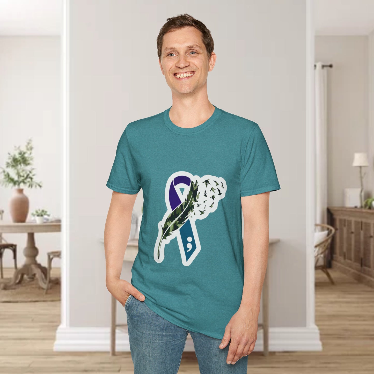 Suicide Awareness Unisex Softstyle T-Shirt