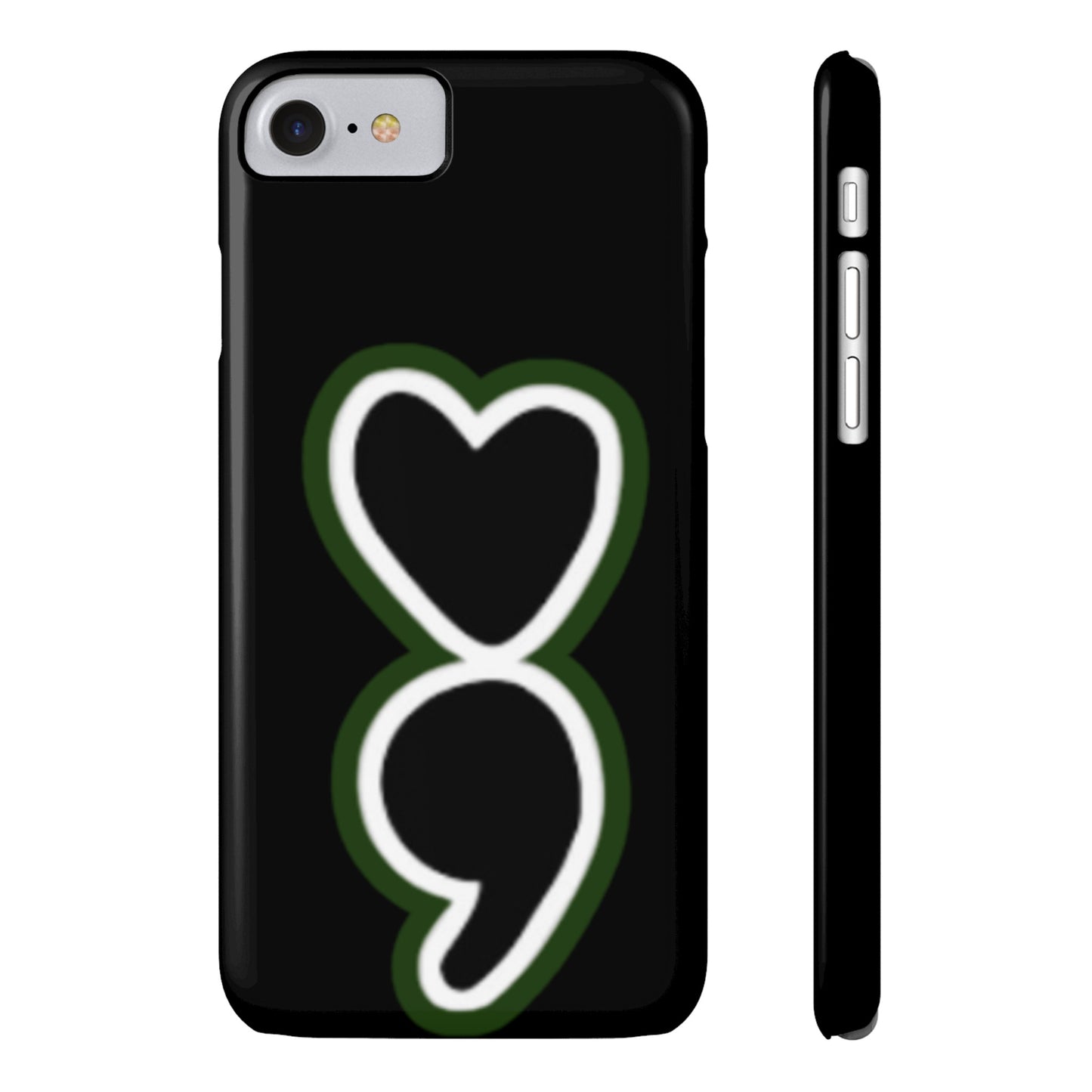 Semi-Colin Slim Phone Cases