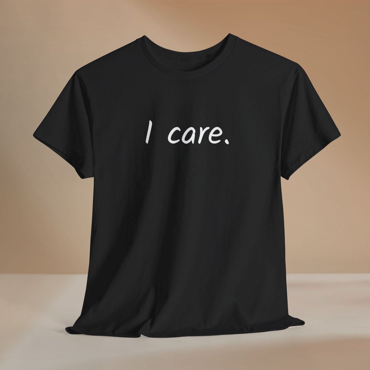 I Care Unisex Heavy Cotton Tee