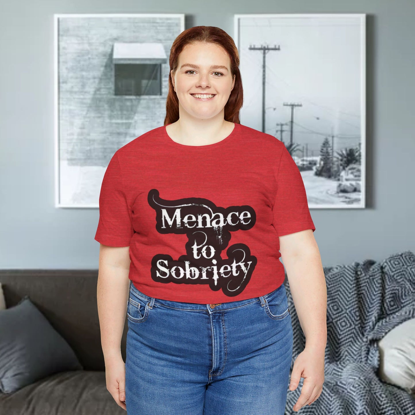 Menace To Sobriety Unisex Jersey Short Sleeve Tee