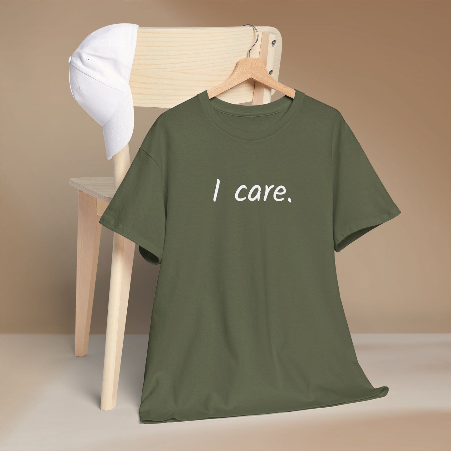 I Care Unisex Heavy Cotton Tee