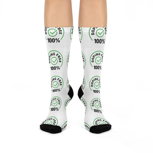 Doping Free Cushioned Crew Socks