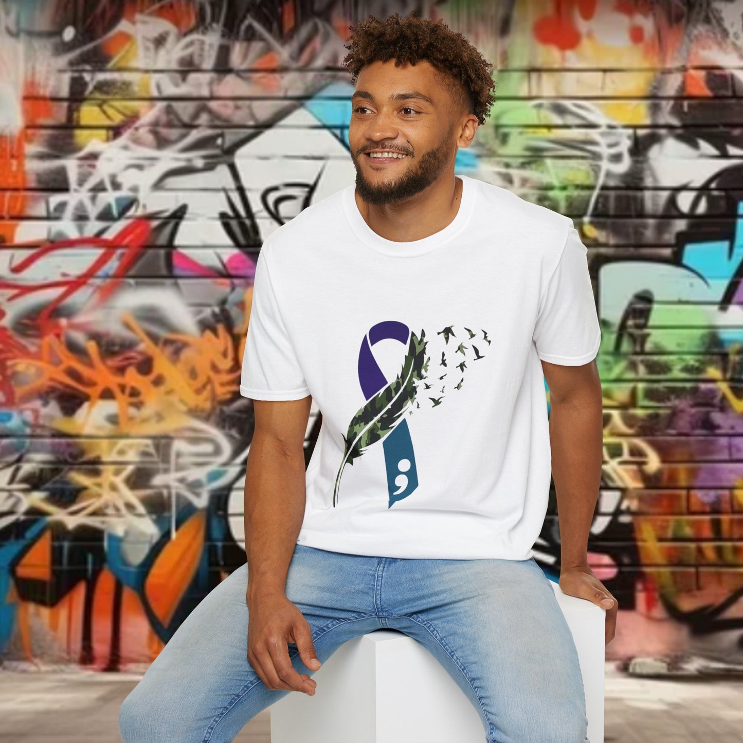 Suicide Awareness Unisex Softstyle T-Shirt