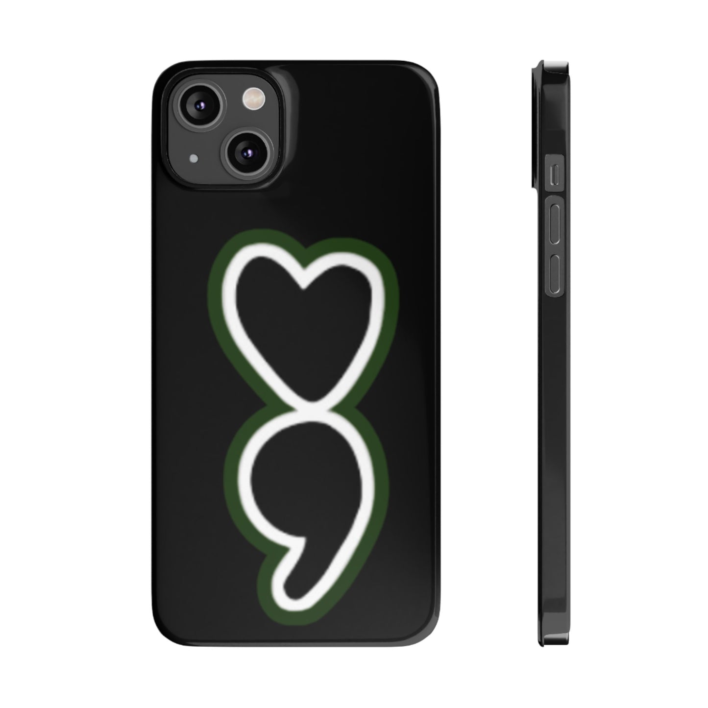 Semi-Colin Slim Phone Cases