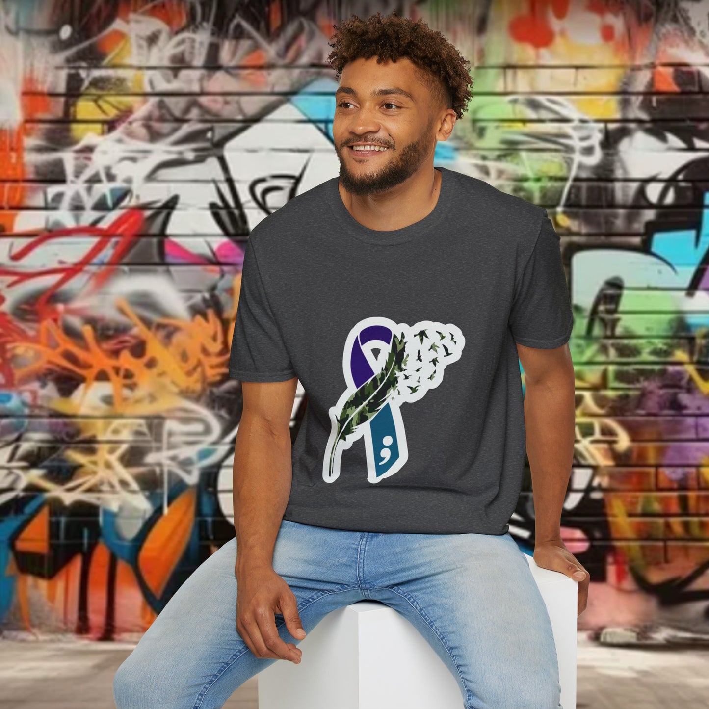 Suicide Awareness Unisex Softstyle T-Shirt