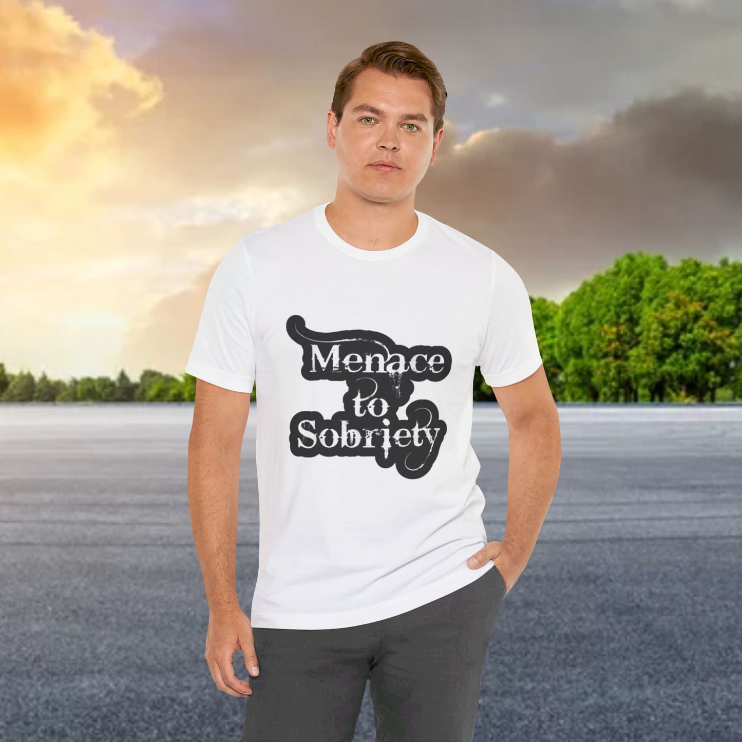 Menace To Sobriety Unisex Jersey Short Sleeve Tee