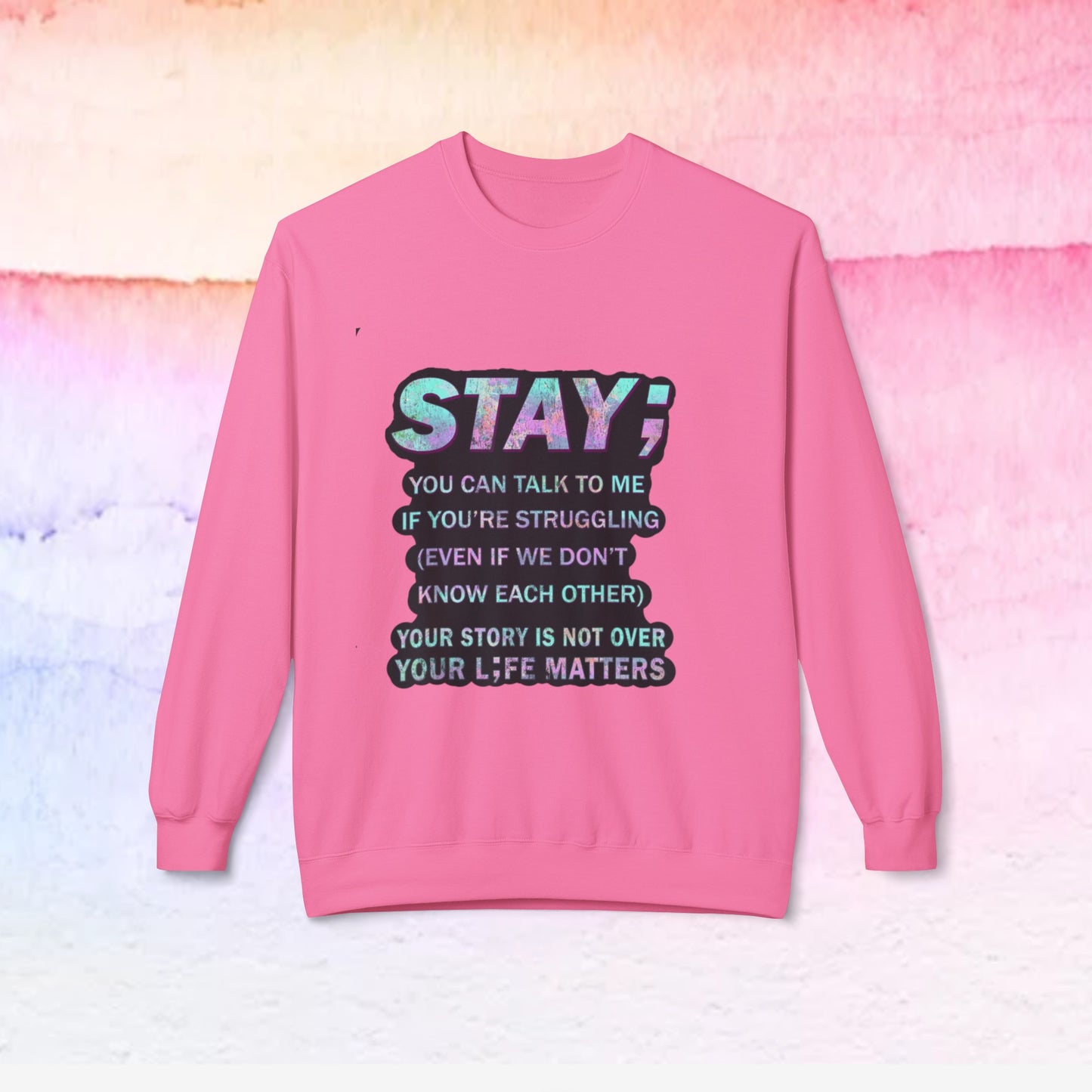 You Matter Unisex Midweight Fleece Crewneck Sweatshirt