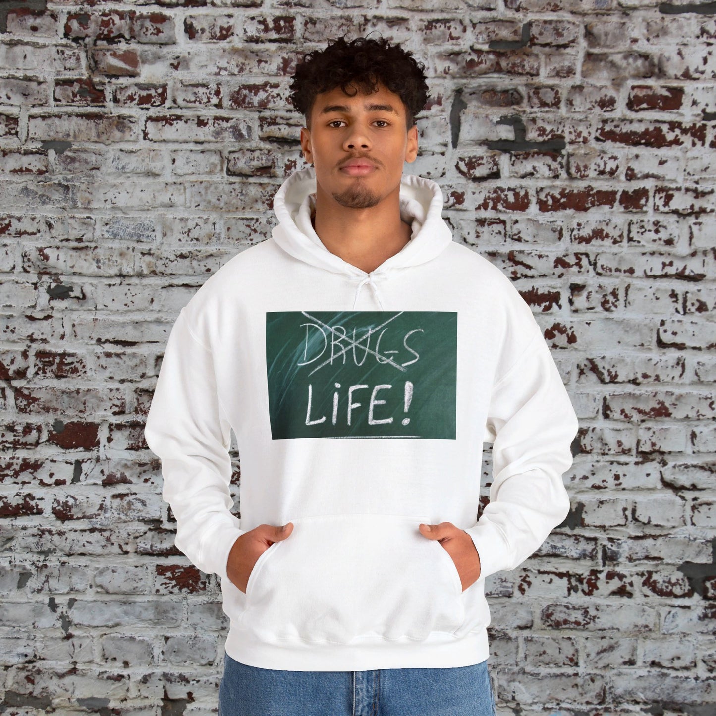 Choose Life Unisex Heavy Blend™ Hooded Sweatshirt