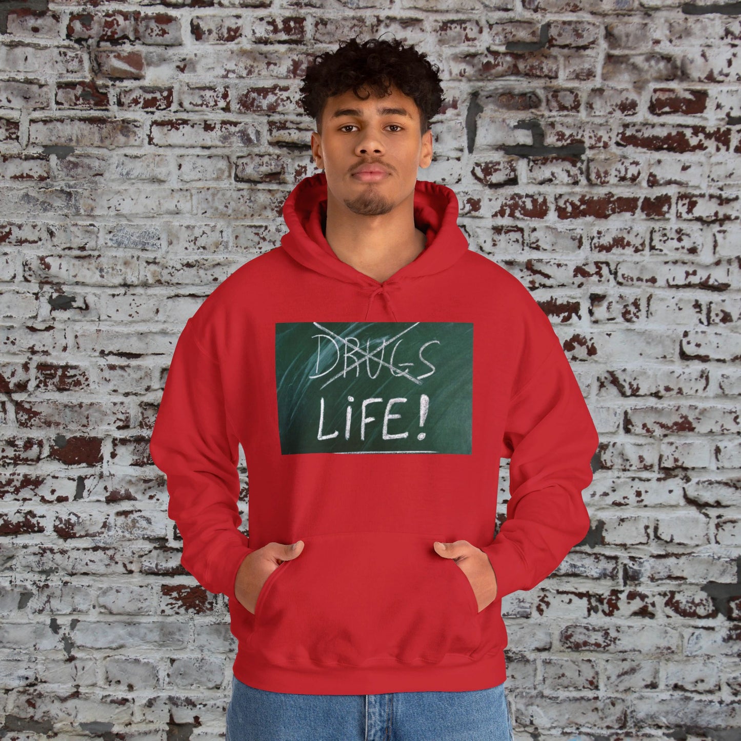 Choose Life Unisex Heavy Blend™ Hooded Sweatshirt