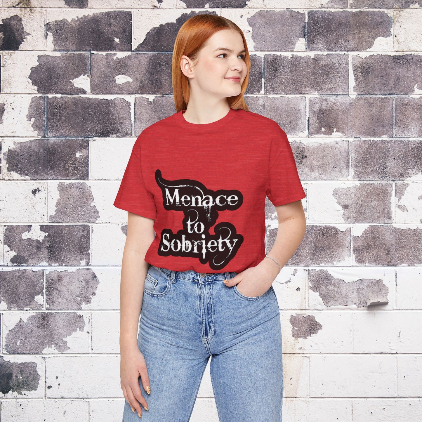 Menace To Sobriety Unisex Jersey Short Sleeve Tee