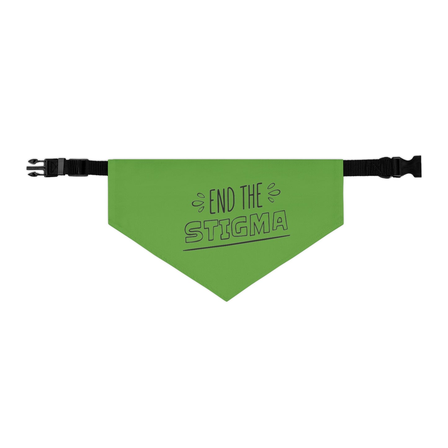 End The Stigma Pet Bandana Collar