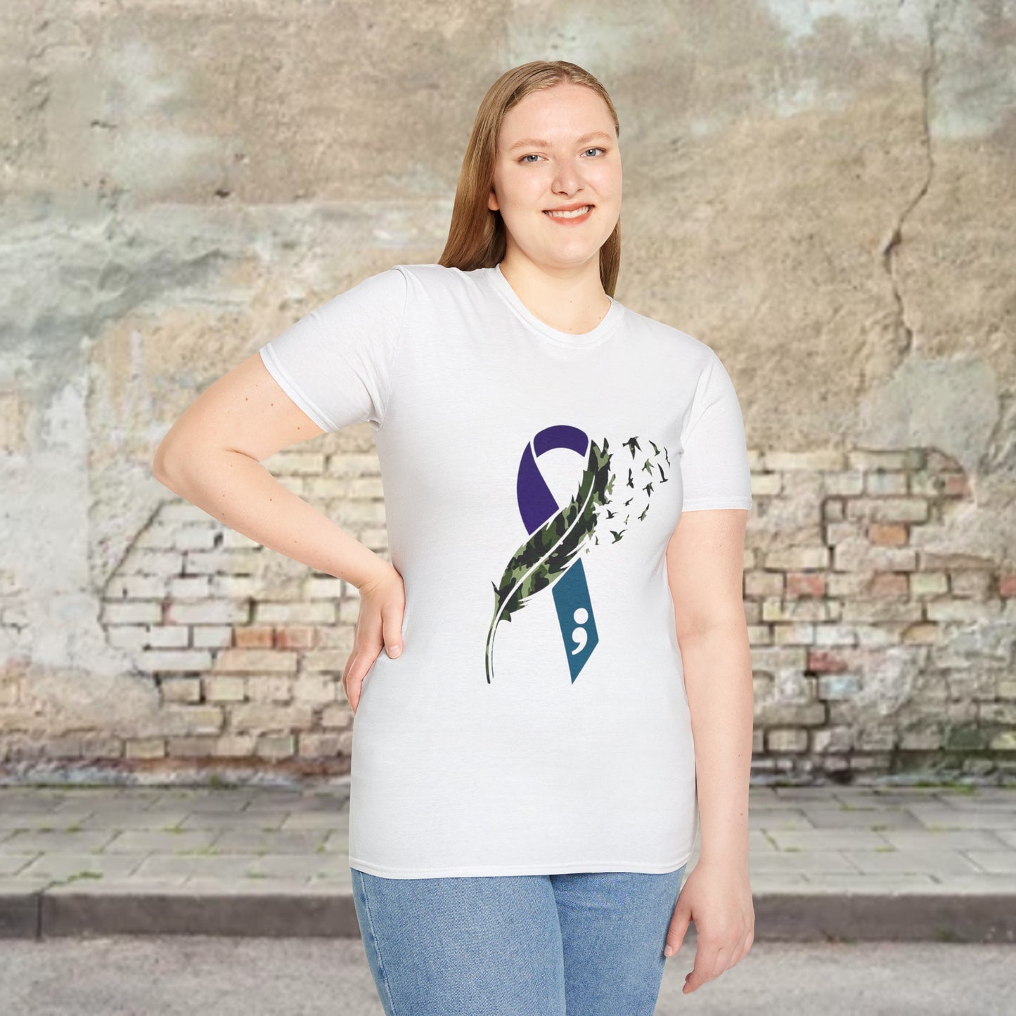 Suicide Awareness Unisex Softstyle T-Shirt