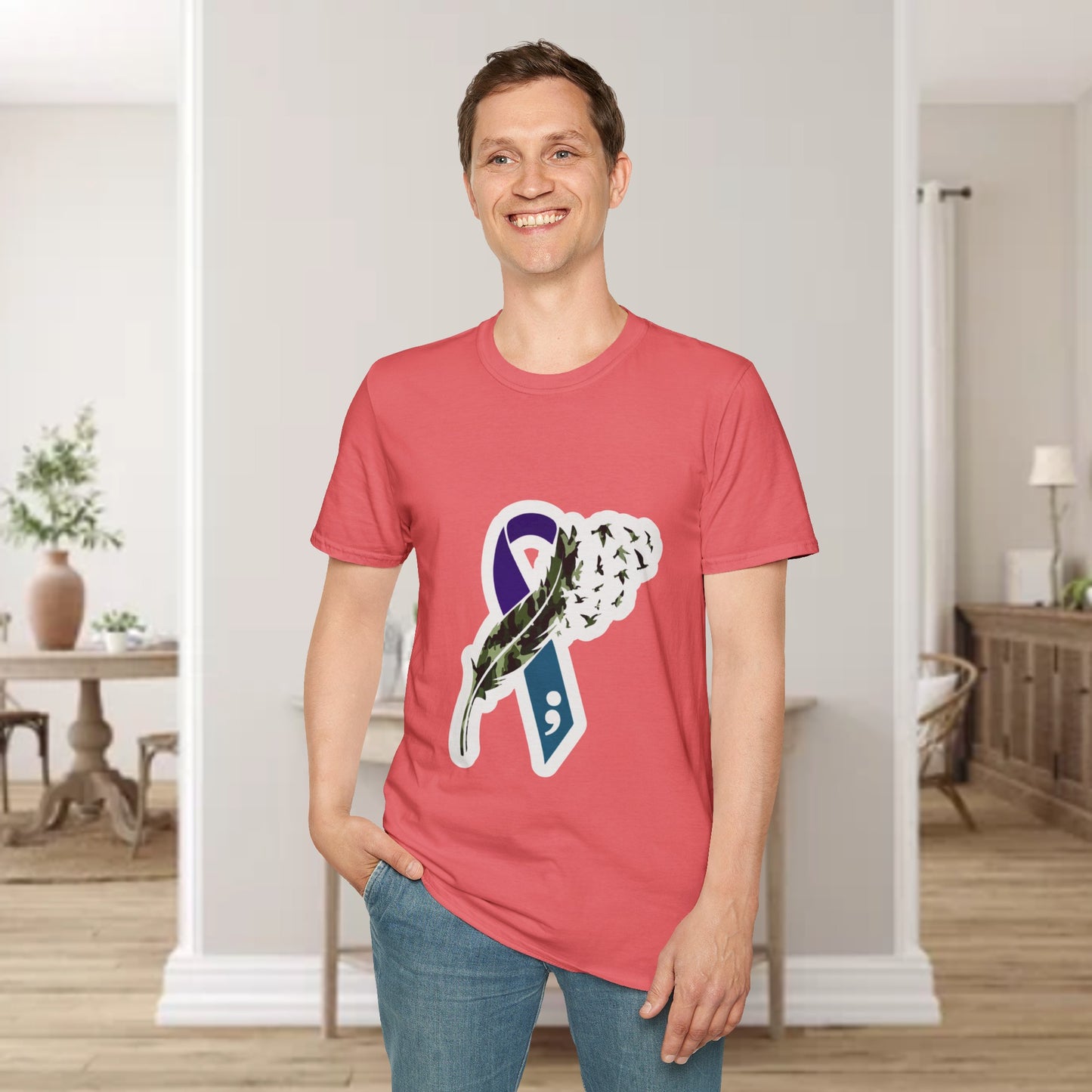 Suicide Awareness Unisex Softstyle T-Shirt