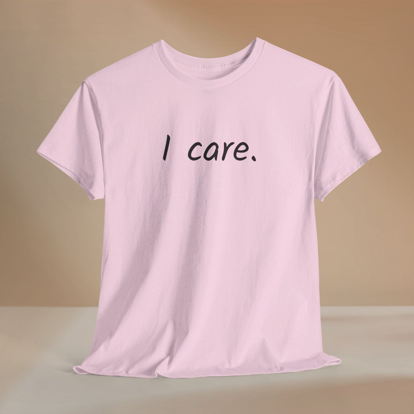 I Care Unisex Heavy Cotton Tee