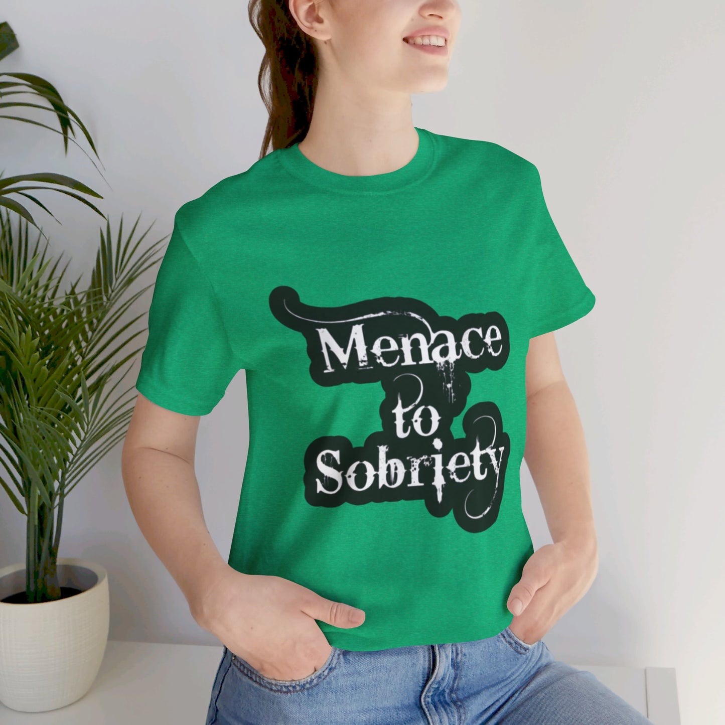 Menace To Sobriety Unisex Jersey Short Sleeve Tee