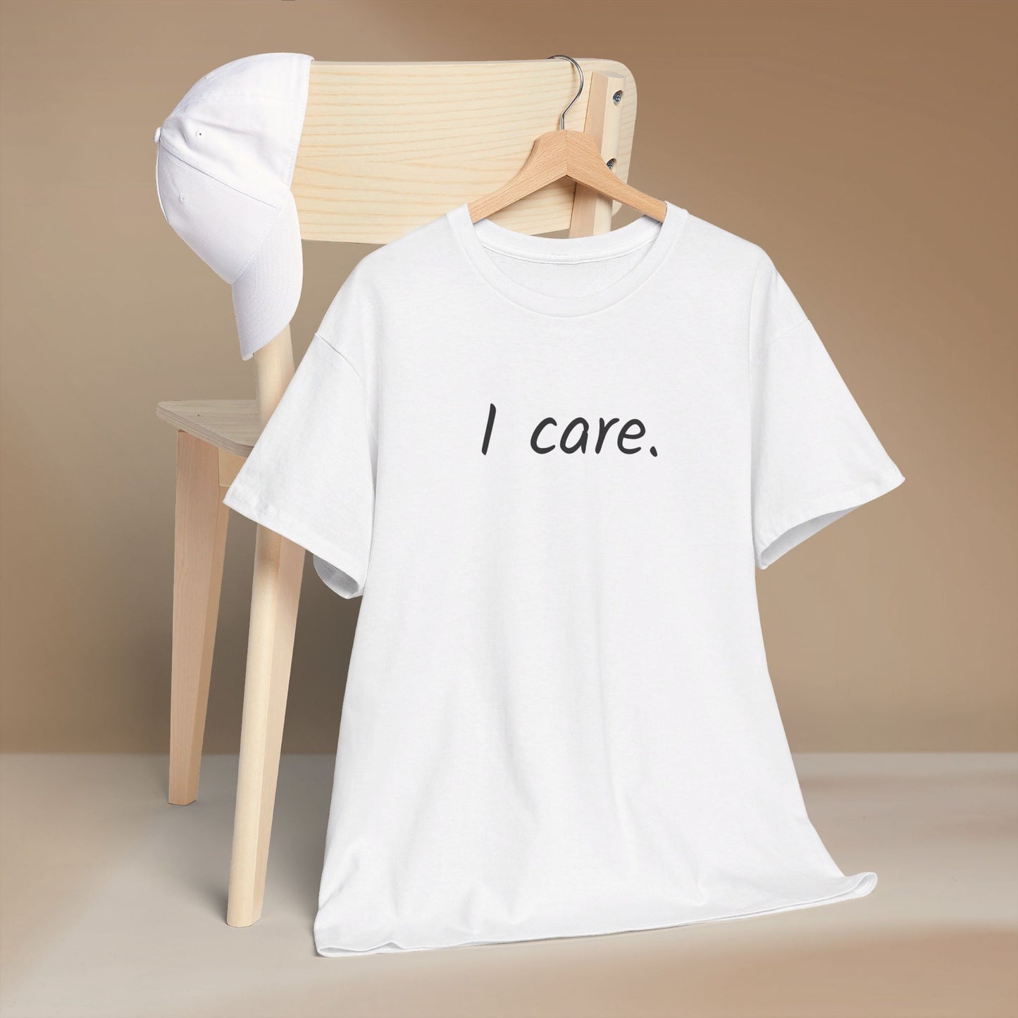 I Care Unisex Heavy Cotton Tee