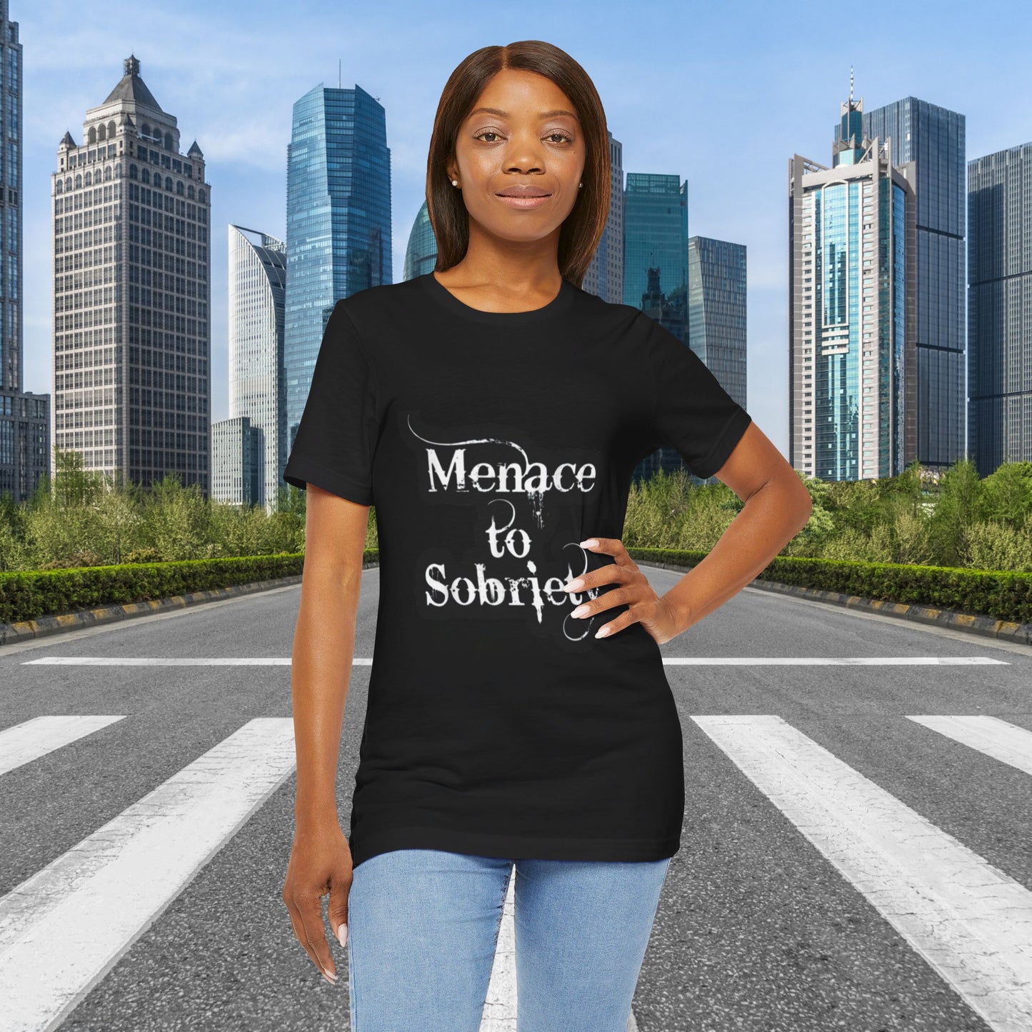 Menace To Sobriety Unisex Jersey Short Sleeve Tee