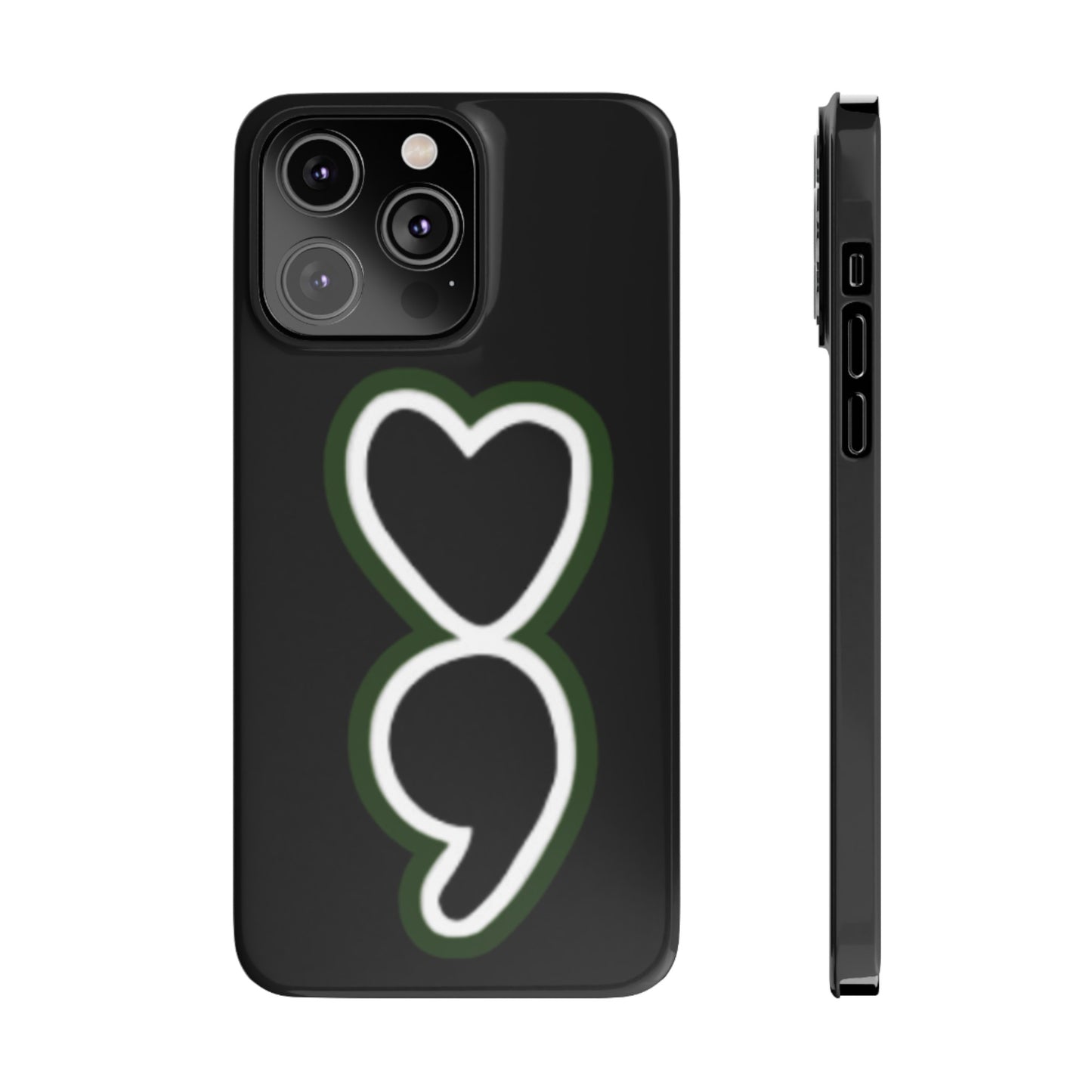 Semi-Colin Slim Phone Cases