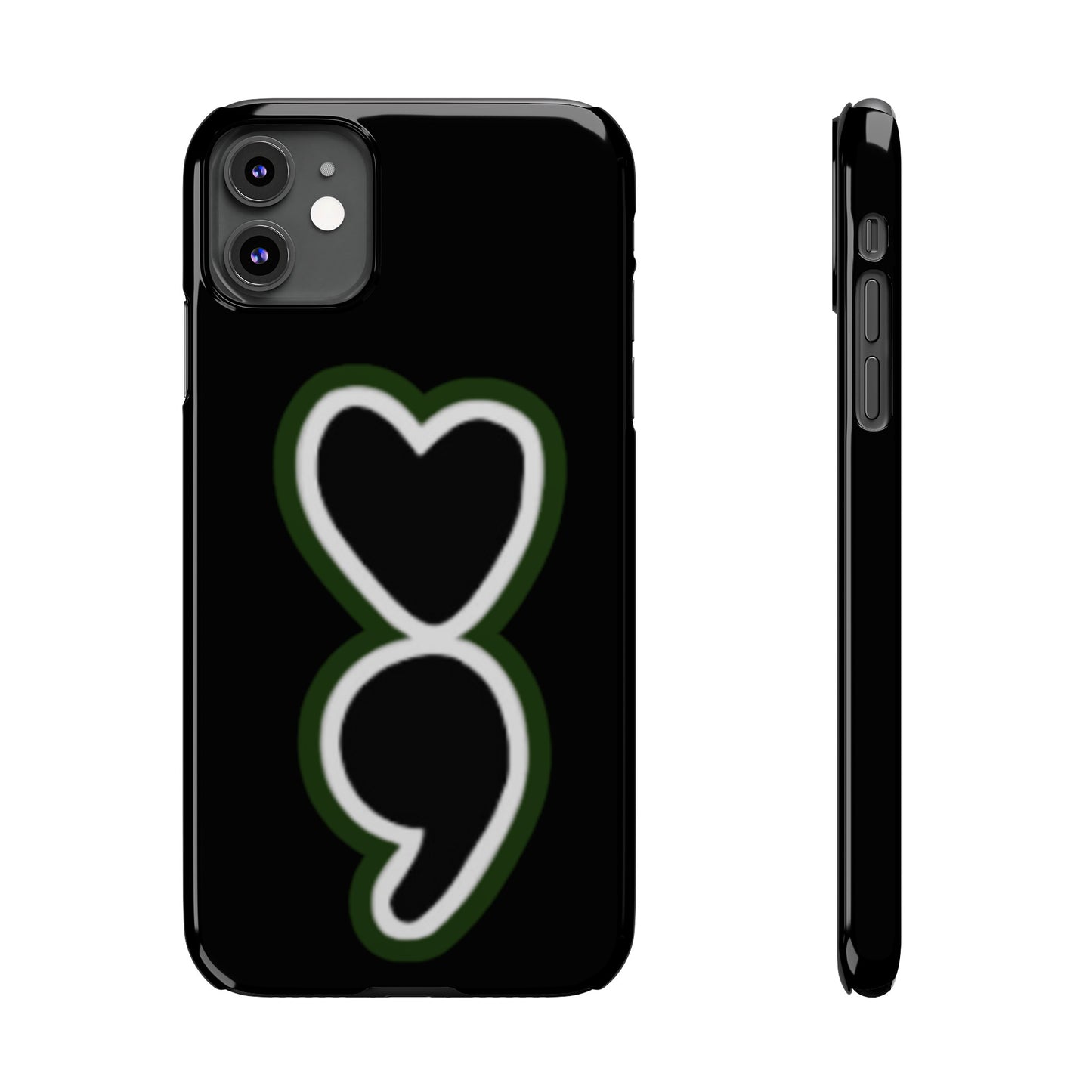 Semi-Colin Slim Phone Cases