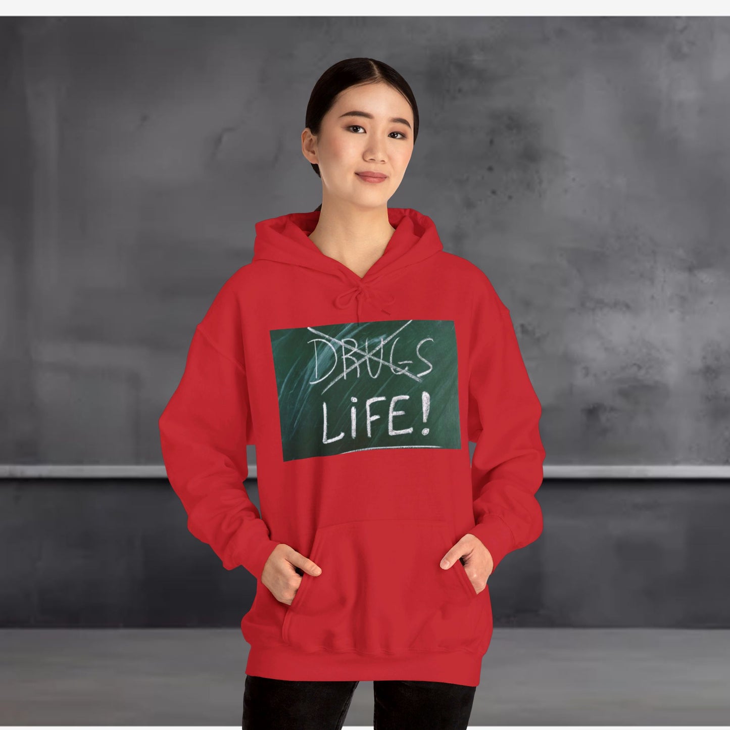 Choose Life Unisex Heavy Blend™ Hooded Sweatshirt