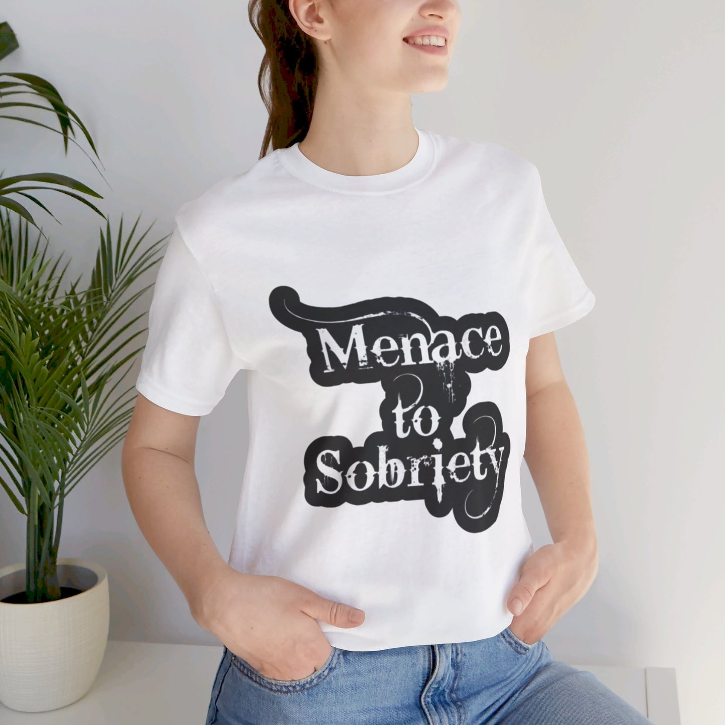 Menace To Sobriety Unisex Jersey Short Sleeve Tee