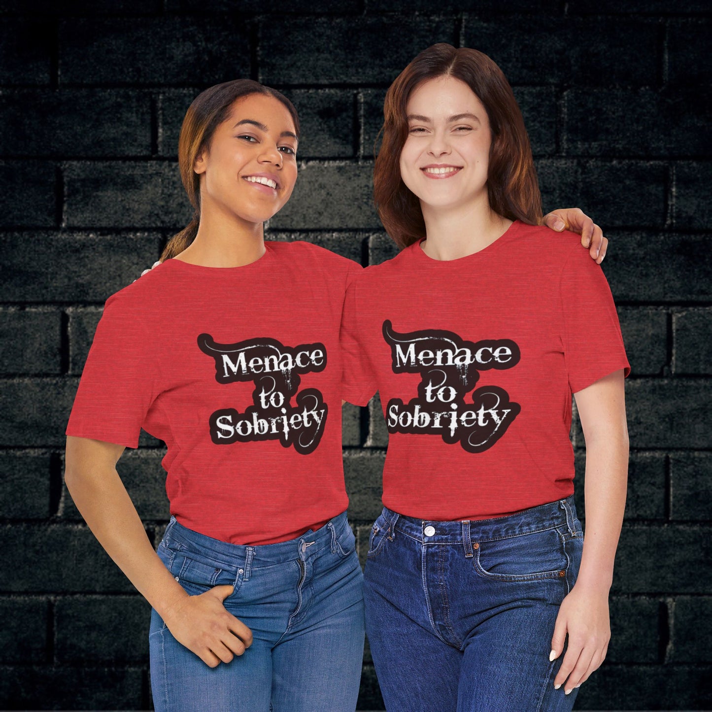 Menace To Sobriety Unisex Jersey Short Sleeve Tee