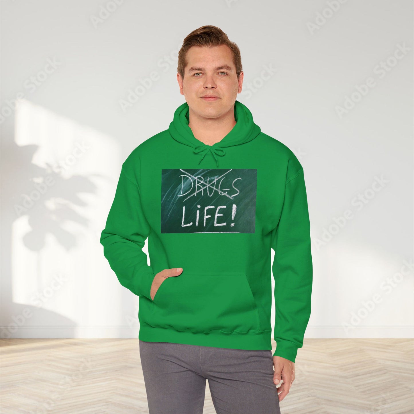 Choose Life Unisex Heavy Blend™ Hooded Sweatshirt