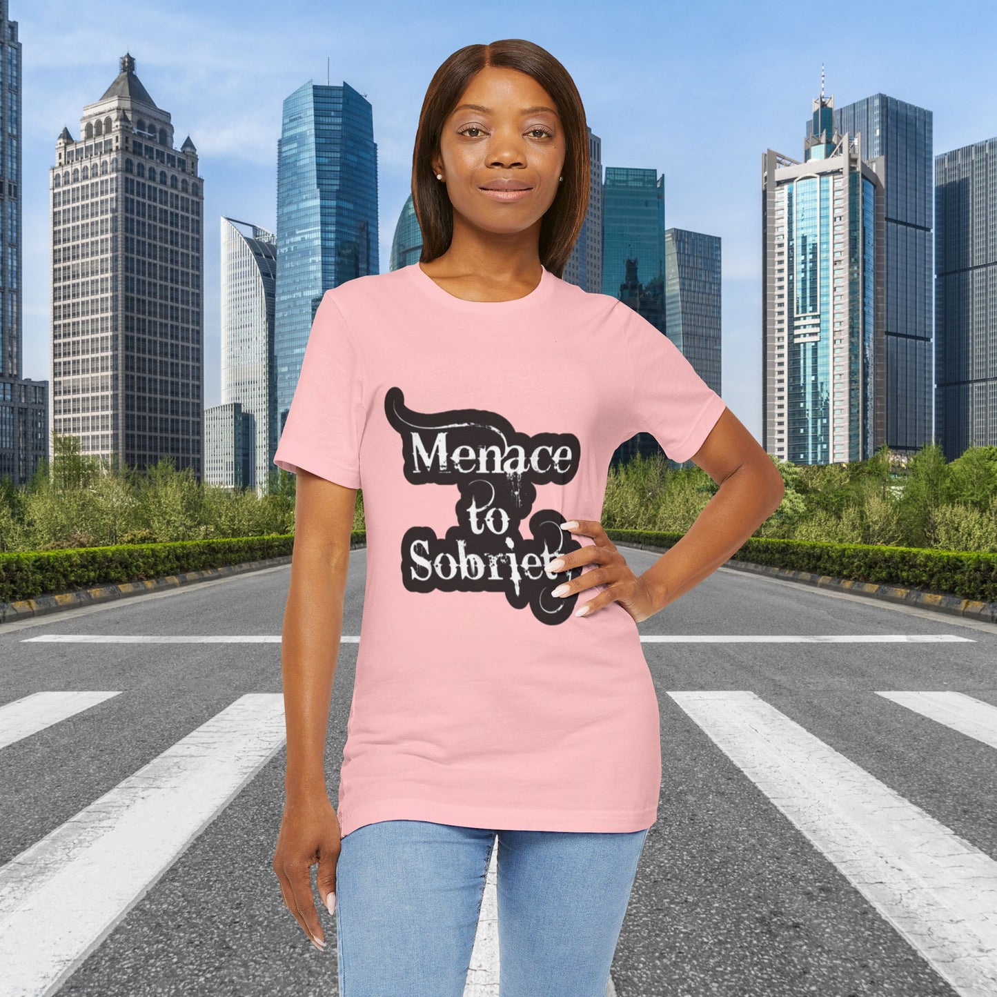 Menace To Sobriety Unisex Jersey Short Sleeve Tee