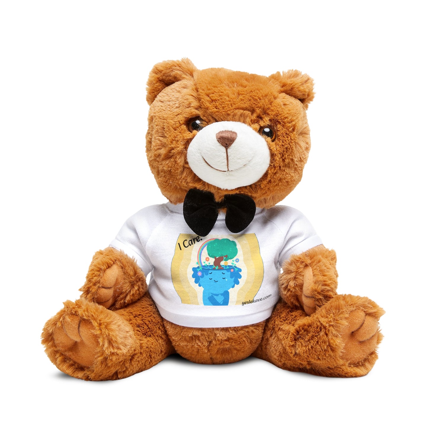 I Care Teddy Bear with T-Shirt